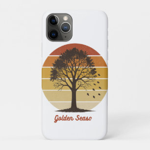 Let the Gourd Times Roll Autumn Design iPhone 11 Pro Case