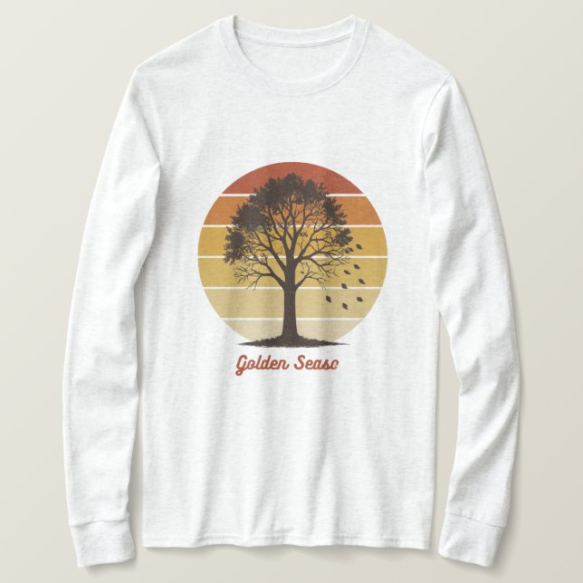 Let the Gourd Times Roll Autumn Design T-Shirt (Design Front)