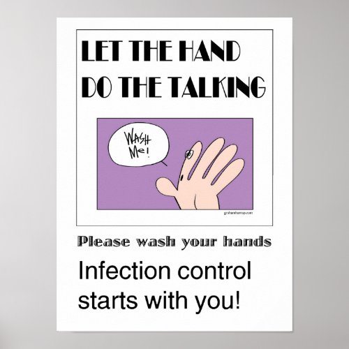 Let the Hand Do the Talking poster