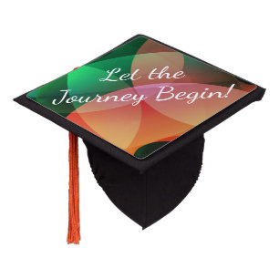 Let the Journey Begin Graduation Cap Topper
