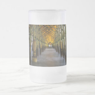 Let The Light Shine Through Frosted Glass Beer Mug