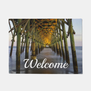Let The Light Shine Through Welcome Doormat