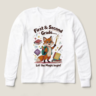Let the Magic Begin – First & Second Grade Back-to Tri-Blend Shirts