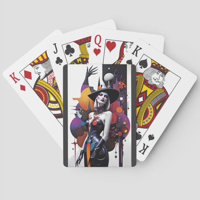 Let the Power of Witchcraft Compel You - Ken Gage Poker Cards (Back)