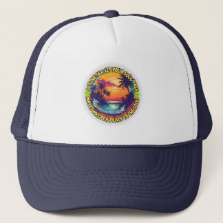 Let the Sea Set Your Soul Free Trucker Hat