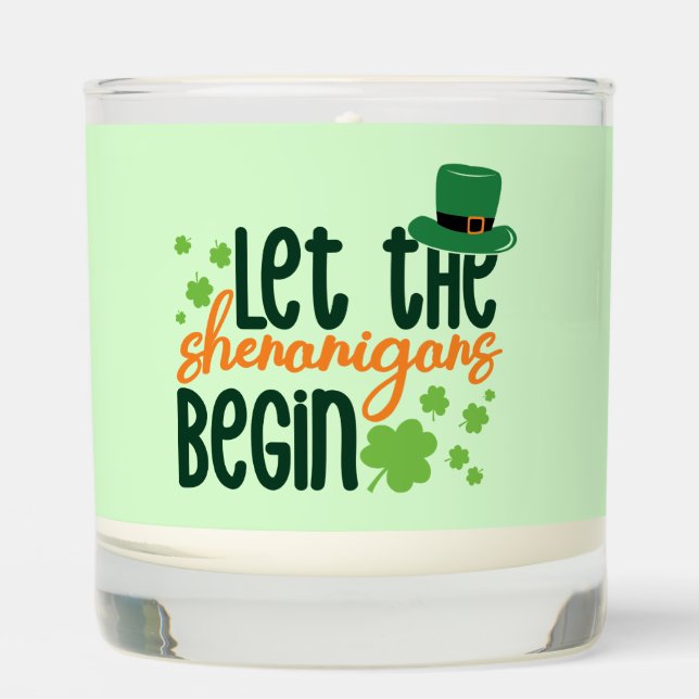 Let The Senanigans Begin-60677 Scented Candle (Front)
