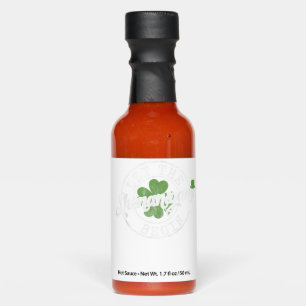 Let The Shenanigans Begin Funny Clovers St Patrick Hot Sauces