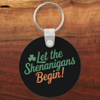 Let The Shenanigans Begin Funny Irish St Patricks 