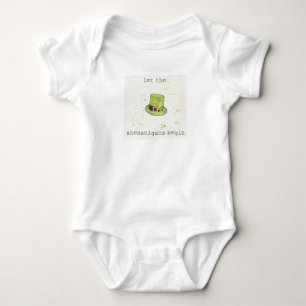Let The Shenanigans Begin Lucky Cuties II Baby Bodysuit