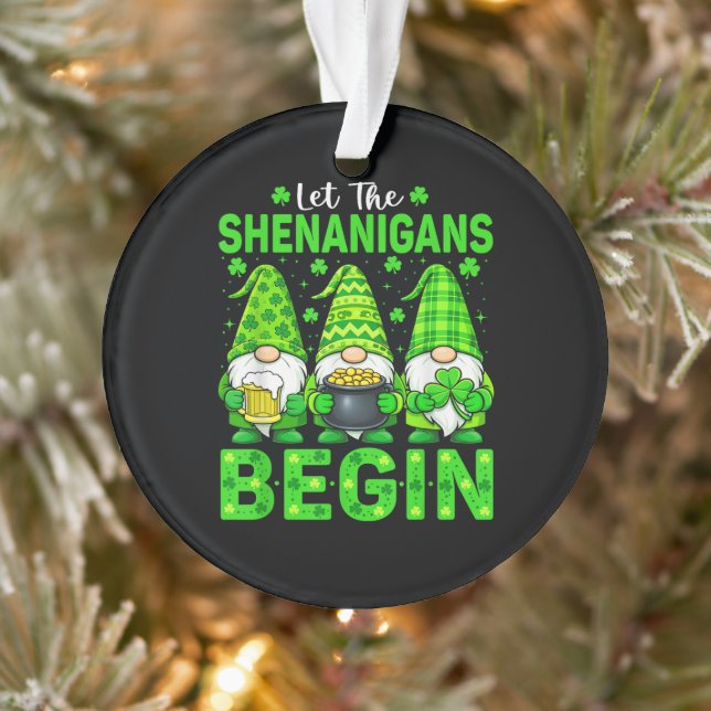 Let The Shenanigans Begin Ornament (Tree)