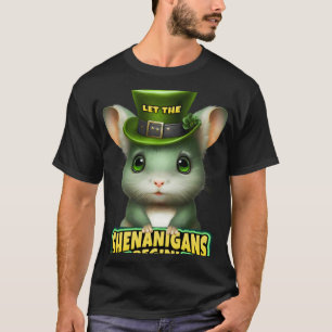 Let The Shenanigans Begin St Patrick s Chinchilla T-Shirt