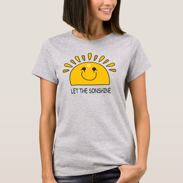 Let The Sonshine_Christian T-shirt (Front)