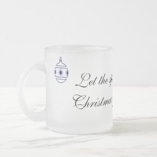 Let the spirit of Christmas fill your heart mug