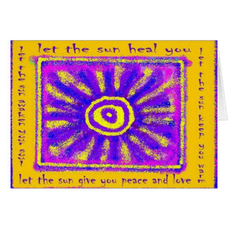 Let the Sun Heal You Cards