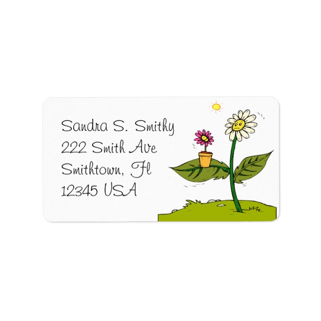 LET THE SUN SHINE IN Address Label (Front)
