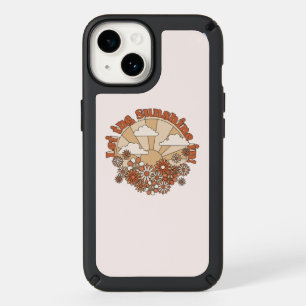 Let the Sunshine In Groovy Daisy Hippie Flowers Speck iPhone 14 Case