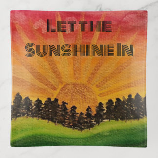 Let the Sunshine In Trinket Tray