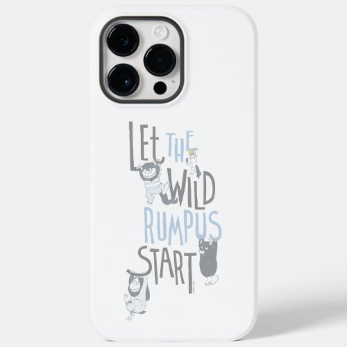Let the Wild Rumpus Start _ Blue Case_Mate iPhone 14 Pro Max Case