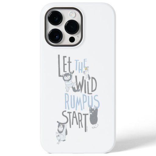 Let the Wild Rumpus Start - Blue Case-Mate iPhone 14 Pro Max Case