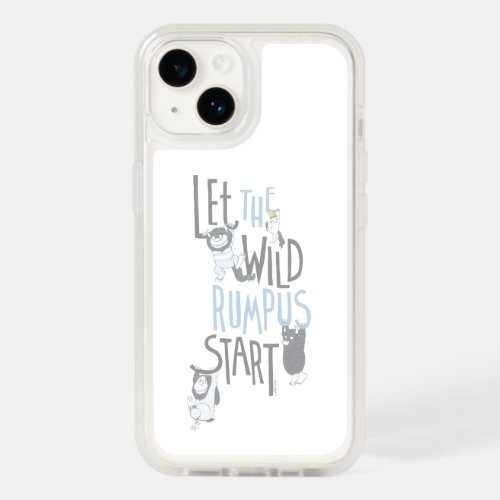 Let the Wild Rumpus Start _ Blue OtterBox iPhone 14 Case