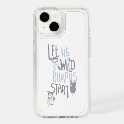 Let the Wild Rumpus Start _ Blue Speck iPhone 14 Case