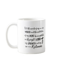 Let the Words of my Mouth, Ps 19:14