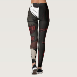 ⛈️🥷Let Them Come, Samurai Storm🥷⛈️ Leggings