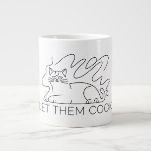 Let Them Cook Giant Coffee Mug