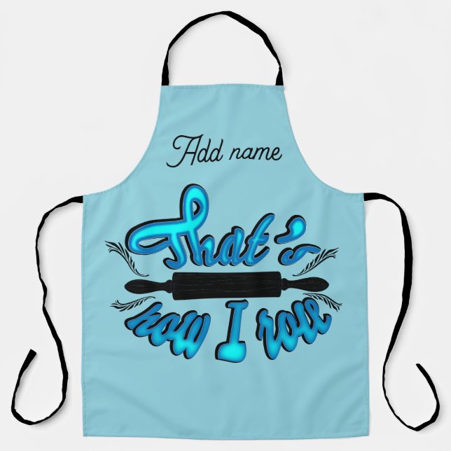 Let Them Cook Personalized Kitchen Apron (Front)
