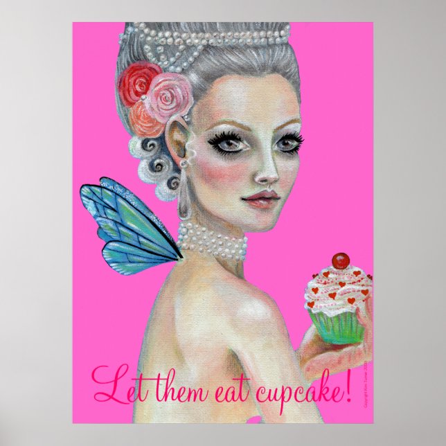 Let them eat cake, Let them eat cupcake!, ... Poster (Front)