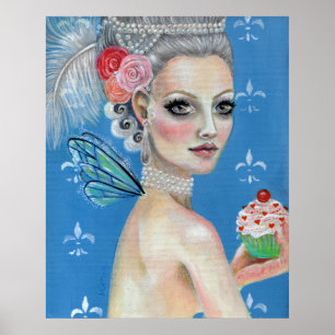 Let them eat cake, Let them eat cupcake Poster