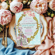 Let Them Eat Cake Marie Antoinette Bridal Shower Invitation at Zazzle