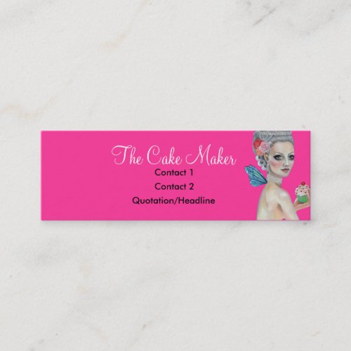 Let them eat cake business card