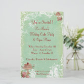 Let Them Eat Cake Party Invitations (Standing Front)