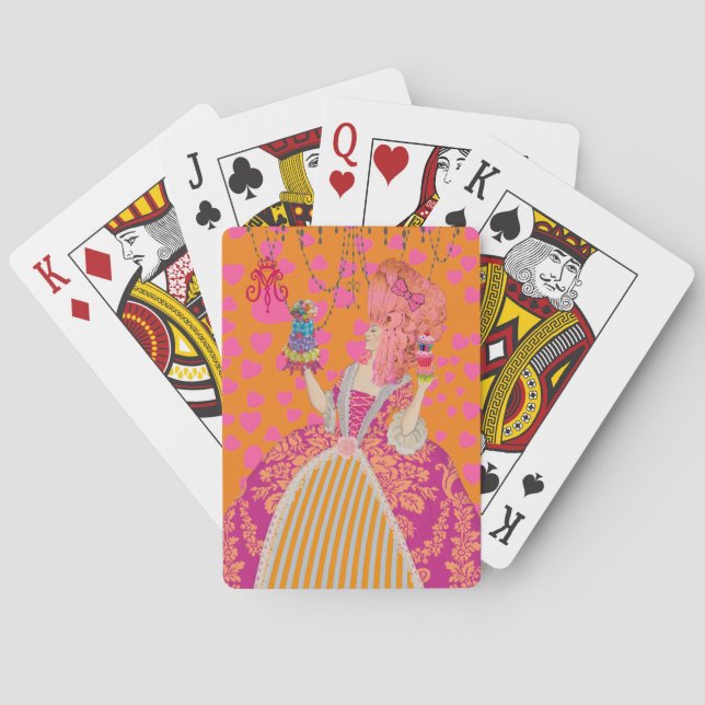Let Them Eat Cake ~ Playing Cards #12 (Back)