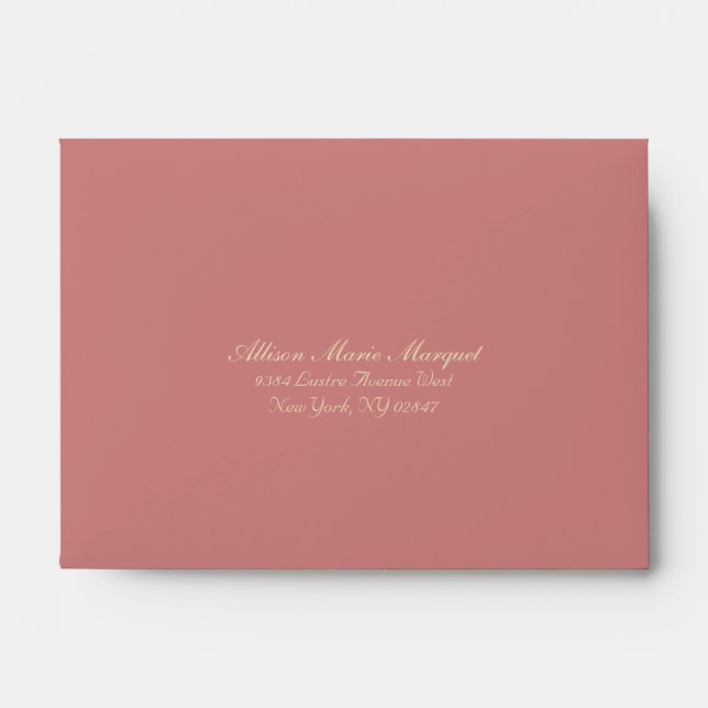 Let Them Eat Cake RSVP A6 Envelopes (Front)