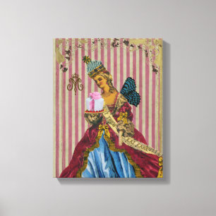 Let Them Eat Cake SIZE & STYLE OPTIONS - Canvas Print