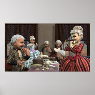 Let Them Eat Cake - Small Poster