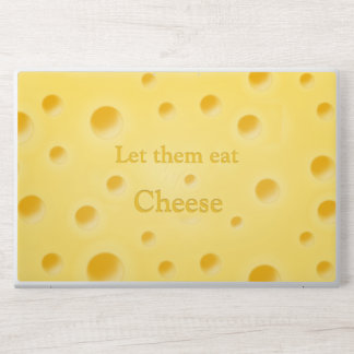 Let Them Eat Cheese Beautiful Cheese Personalized HP Laptop Skin
