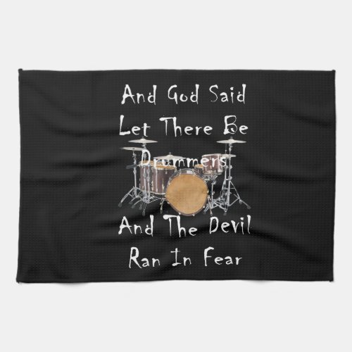 Let there Be Drummers Towel