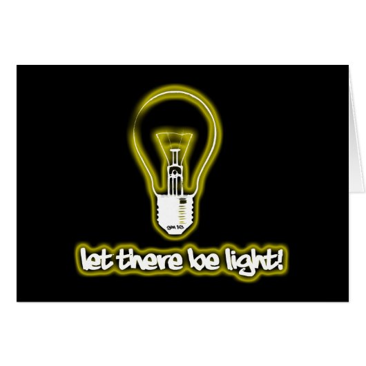 Let There Be Light Cards (Front Horizontal)
