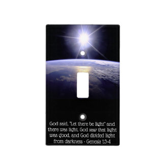 Let There Be Light Light Switch Cover