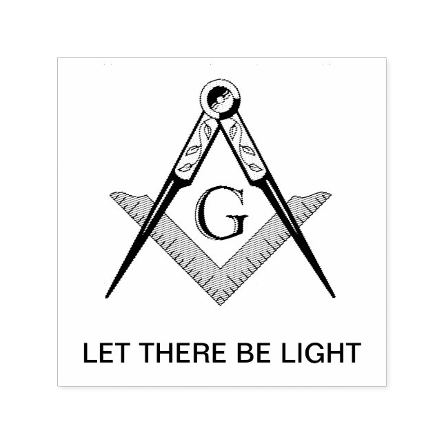 Let there be light rubber stamp  (Design)
