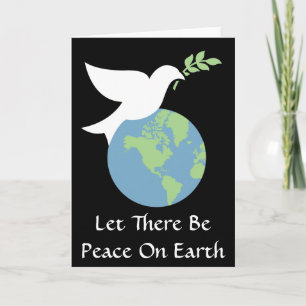 Let There Be Peace On Earth Blank Card