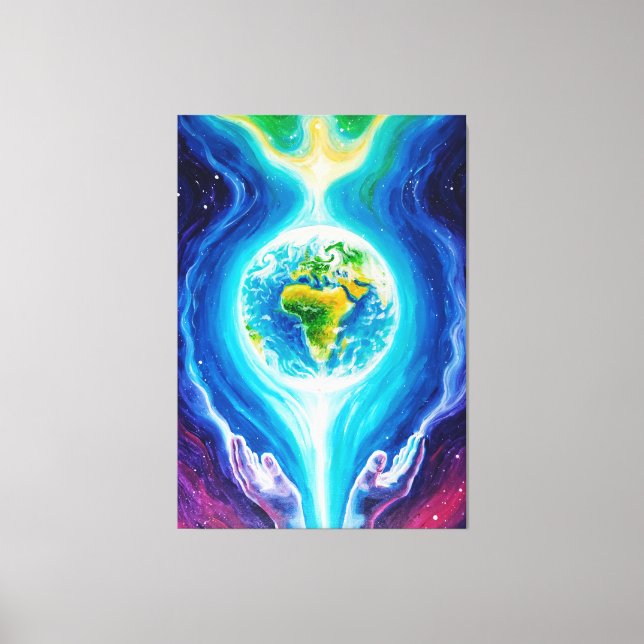 Let there be peace on Earth Canvas Print (Front)