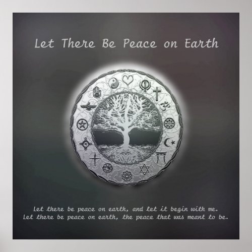 Let There Be Peace on Earth Poster