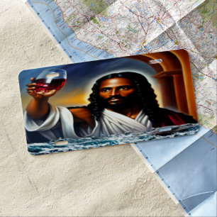 Let There Be Wine Aluminum License Plate