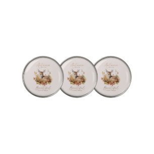 Let Things Go Autumn Golf Ball Marker