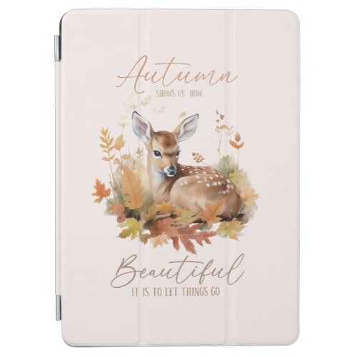 Let Things Go Autumn iPad Air Cover