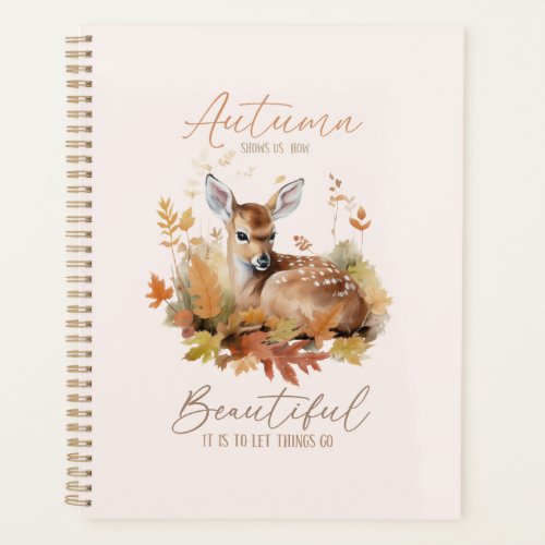 Let Things Go Autumn Planner